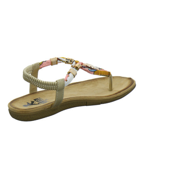Cosmos Sandaletten Gold - 360° Ansicht
