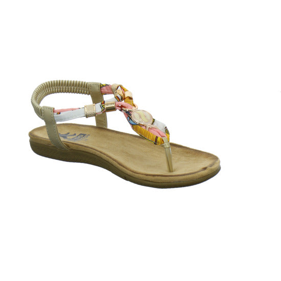 Cosmos Sandaletten Gold - 360° Ansicht
