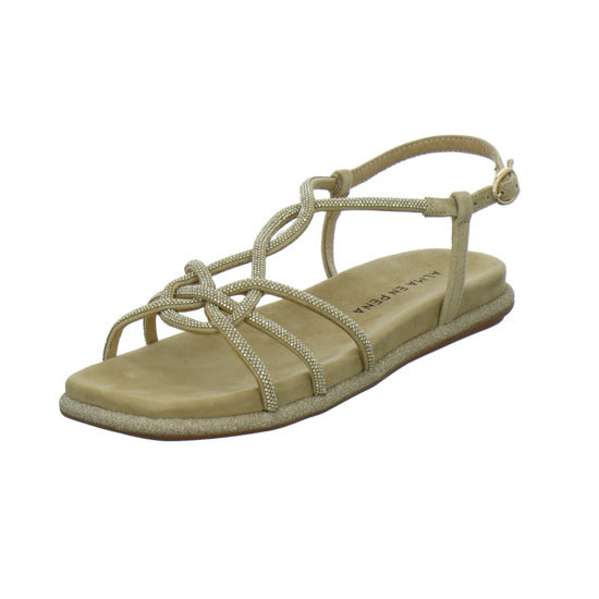 Alma en Pena S.L. Sandaletten Gold - 360° Ansicht