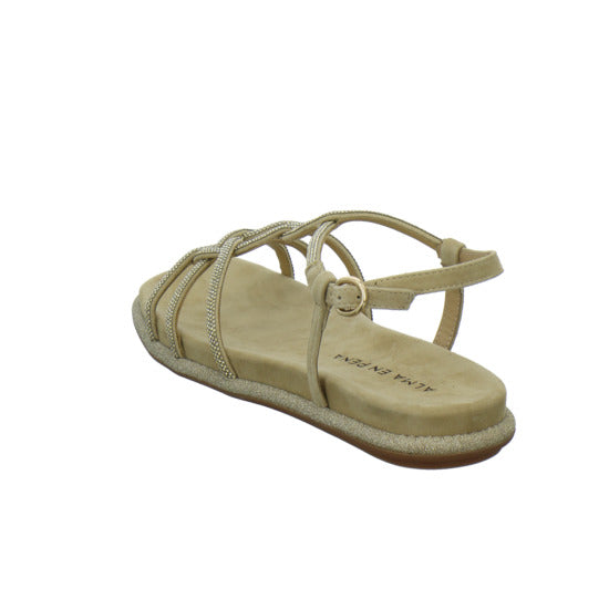 Alma en Pena S.L. Sandaletten Gold - 360° Ansicht
