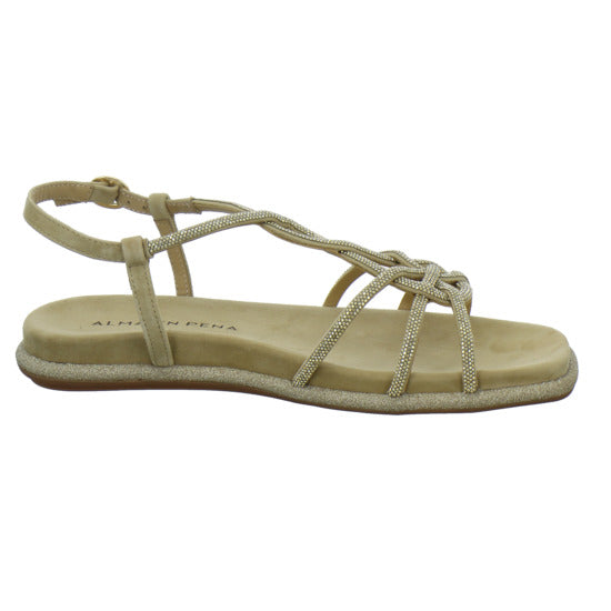 Alma en Pena S.L. Sandaletten Gold - 360° Ansicht