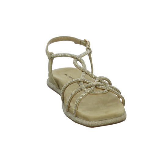 Alma en Pena S.L. Sandaletten Gold - 360° Ansicht