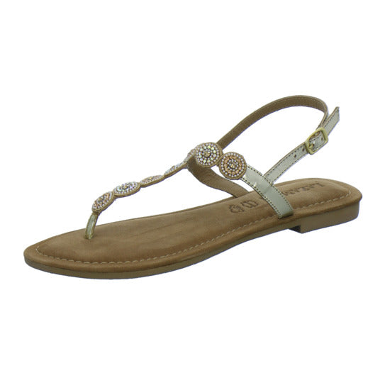 Lazamani Sandaletten Damen Gold
