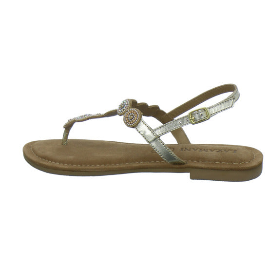 Lazamani Sandaletten Damen Gold