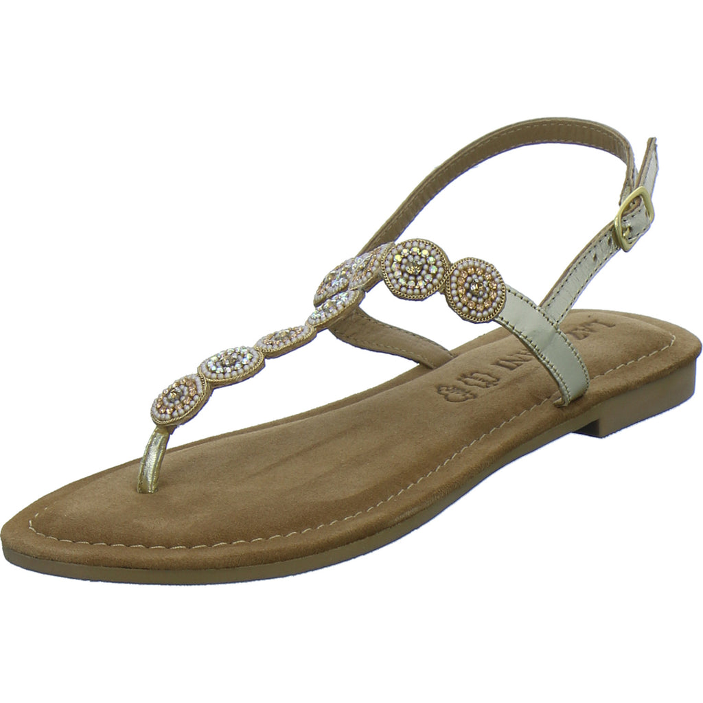 Lazamani Sandaletten Damen Gold