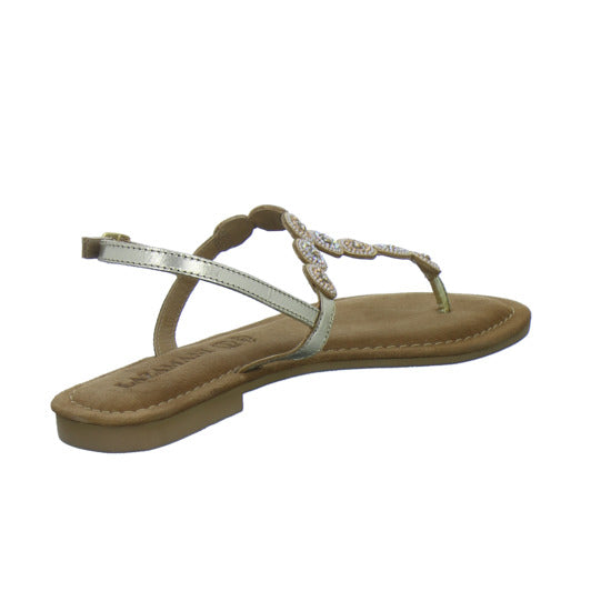Lazamani Sandaletten Damen Gold