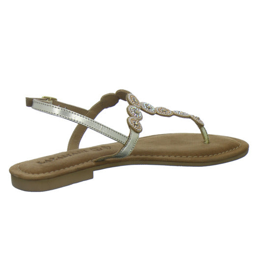 Lazamani Sandaletten Damen Gold
