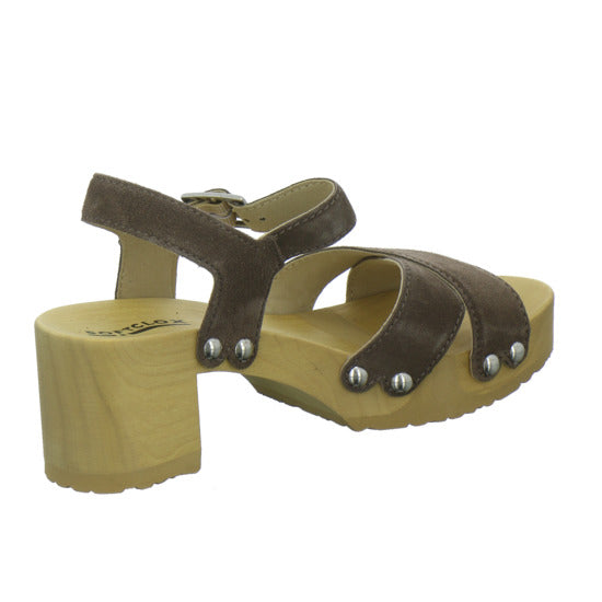 Softclox Hanka Sandaletten Dunkelbraun - 360° Ansicht
