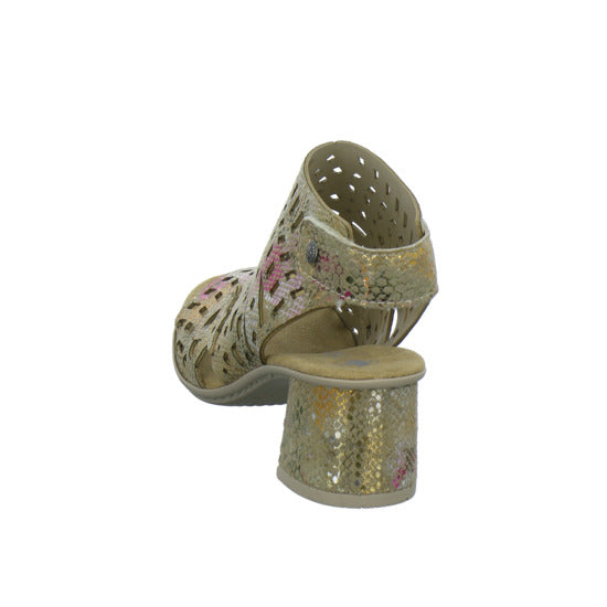 Rieker Sandaletten Gold - 360° Ansicht