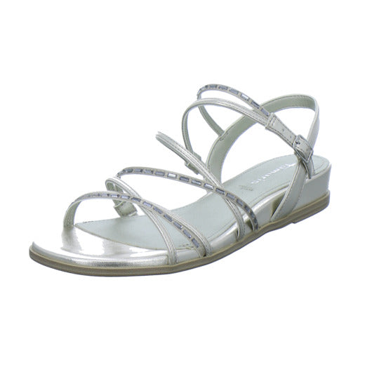 Tamaris Sandaletten Damen Silber