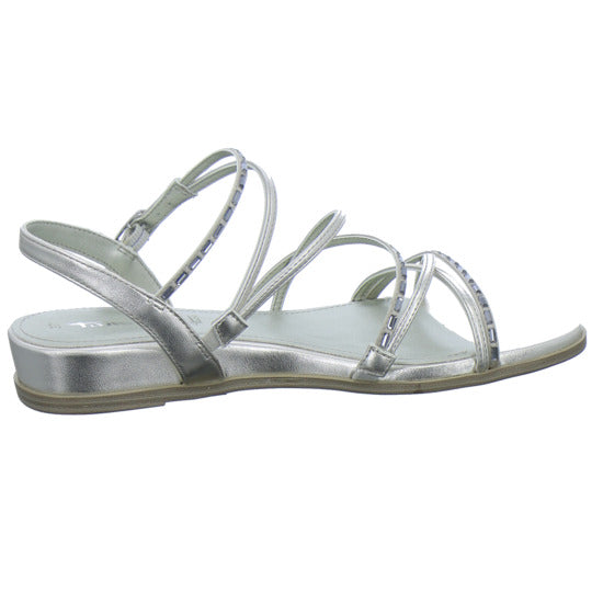 Tamaris Sandaletten Damen Silber