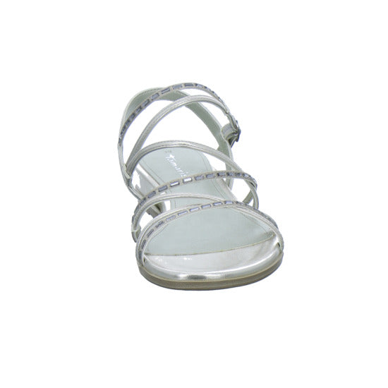 Tamaris Sandaletten Damen Silber