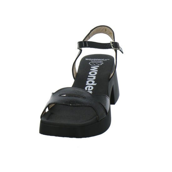 Wonders Sandaletten Schwarz - 360° Ansicht