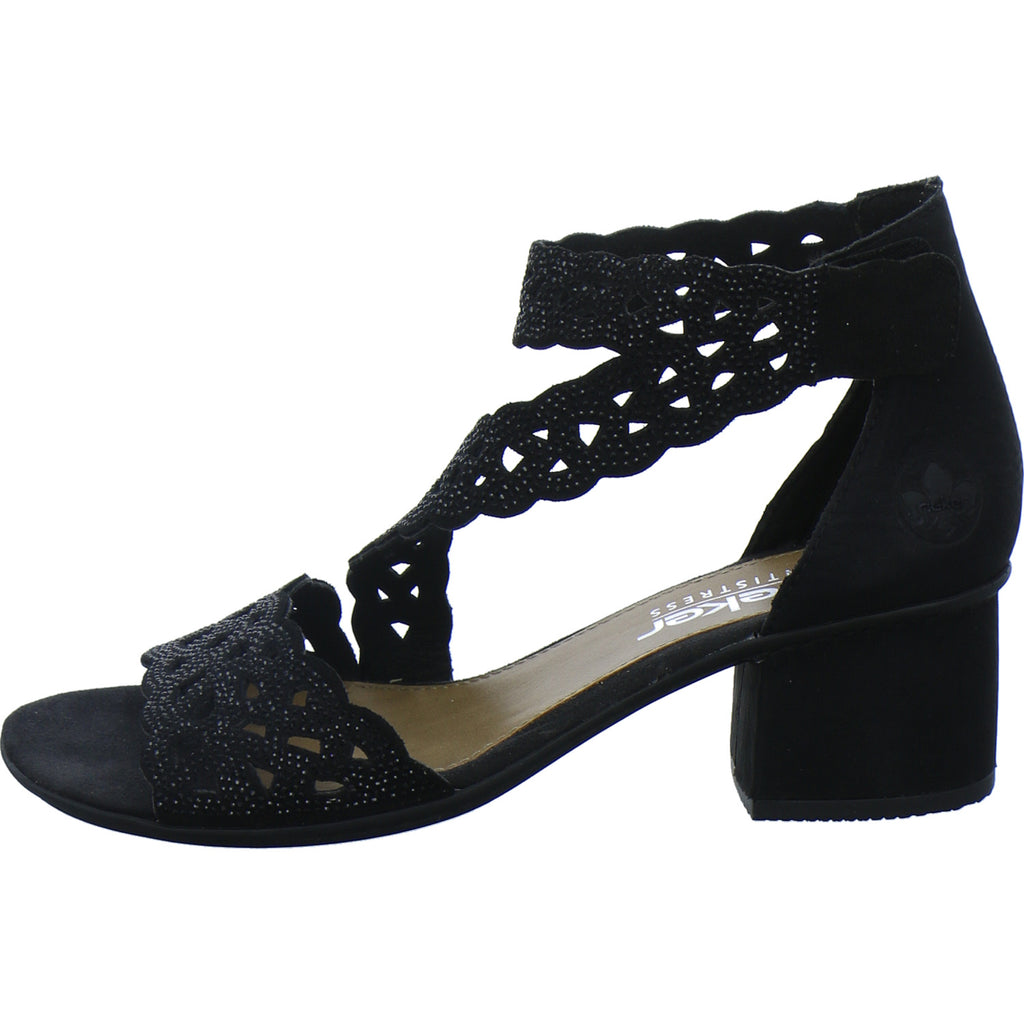 Rieker Sandaletten Damen Schwarz