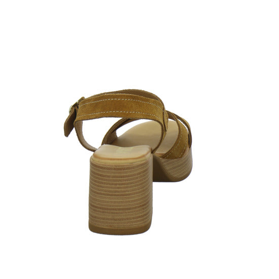 Wikers Sandaletten Mittelbraun - 360° Ansicht