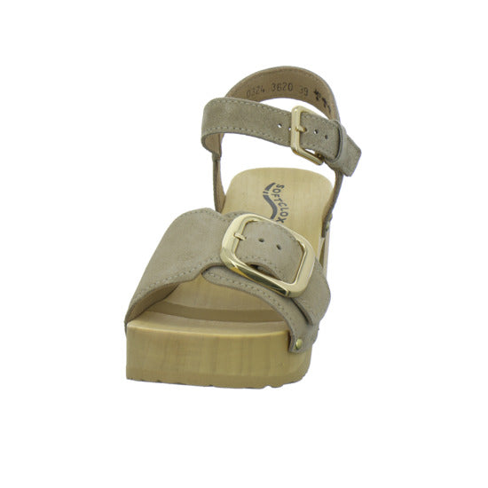 Softclox Harriet Sandaletten taupe - 360° Ansicht