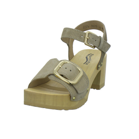 Softclox Harriet Sandaletten taupe - 360° Ansicht