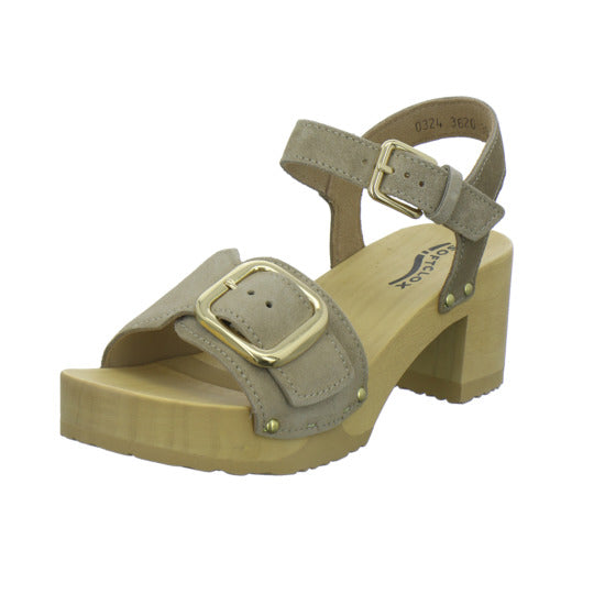 Softclox Harriet Sandaletten taupe - 360° Ansicht