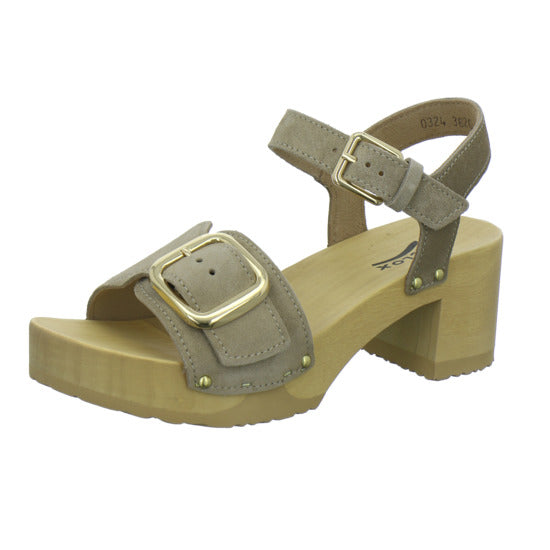 Softclox Harriet Sandaletten taupe - 360° Ansicht