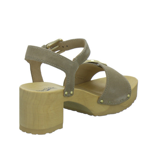 Softclox Harriet Sandaletten taupe - 360° Ansicht
