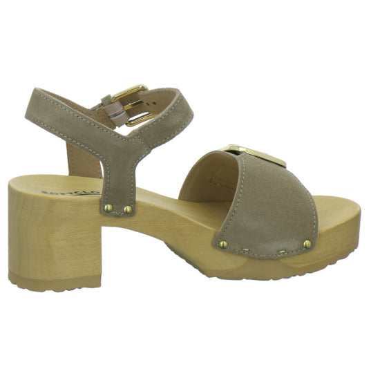 Softclox Harriet Sandaletten taupe - 360° Ansicht