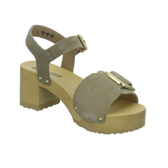 Softclox Harriet Sandaletten taupe - 360° Ansicht