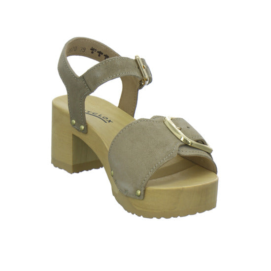 Softclox Harriet Sandaletten taupe - 360° Ansicht