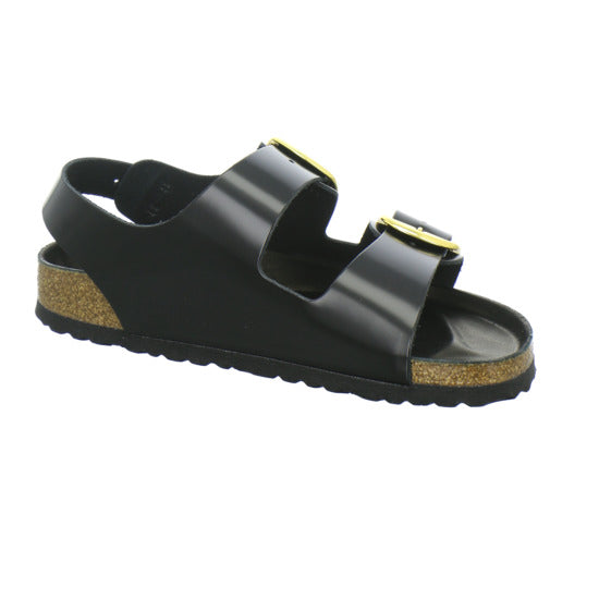 Birkenstock Milano BB Sandaletten Schwarz - 360° Ansicht