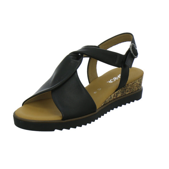 Gabor Comfort Sandaletten Damen Schwarz