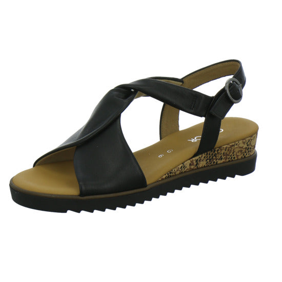 Gabor Comfort Sandaletten Damen Schwarz
