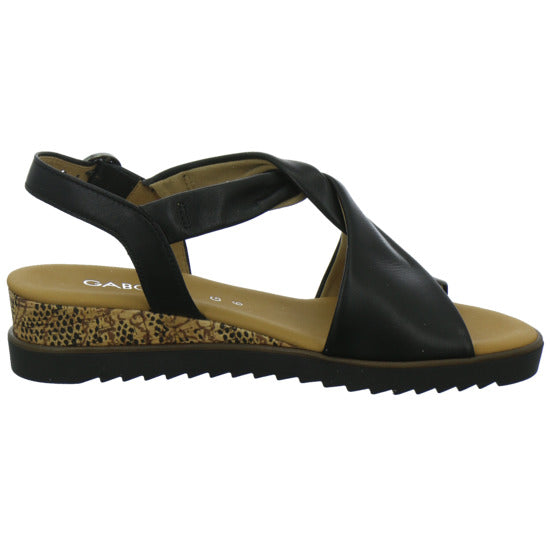 Gabor Comfort Sandaletten Damen Schwarz