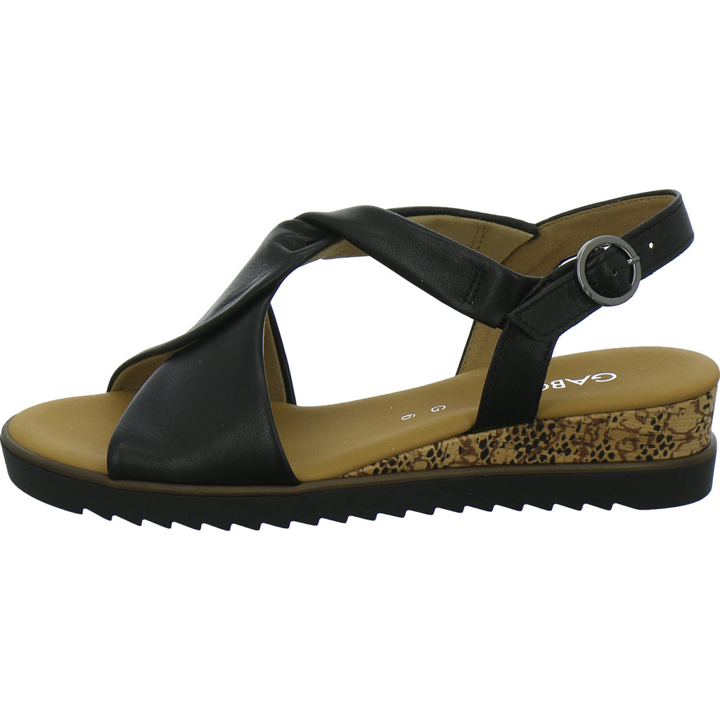 Gabor Comfort Sandaletten Damen Schwarz