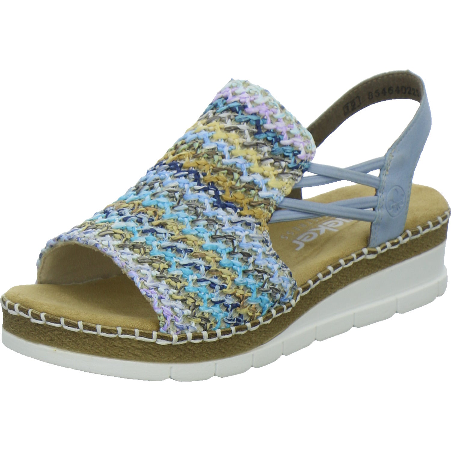 Rieker Sandaletten Damen Blau-kombi