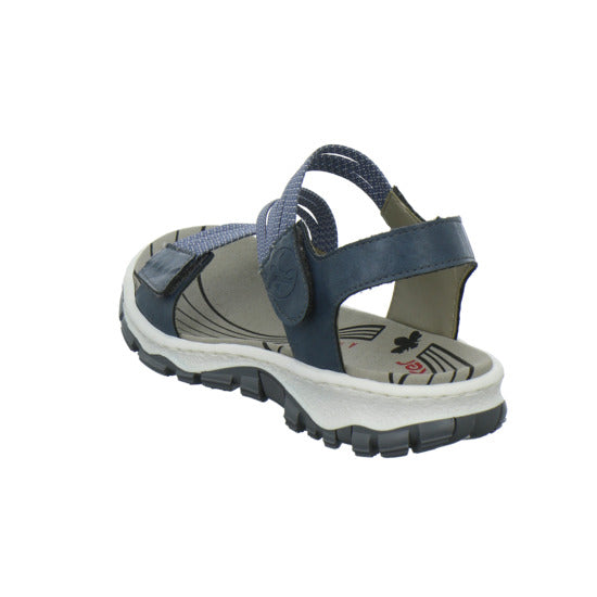 Rieker Sandaletten Denim - 360° Ansicht