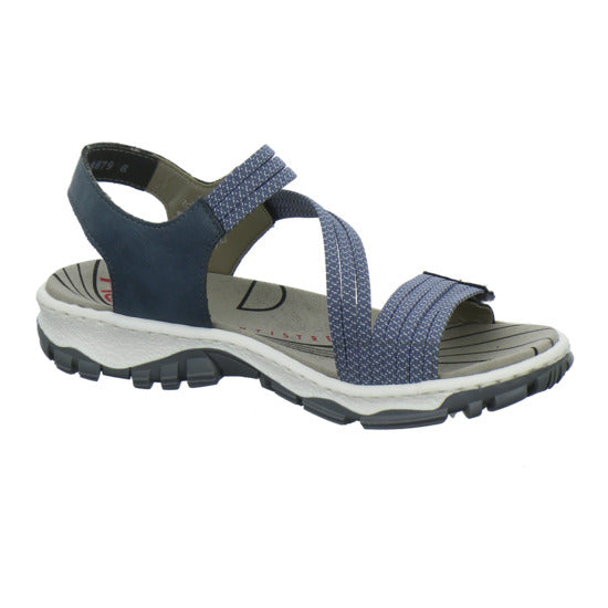 Rieker Sandaletten Denim - 360° Ansicht