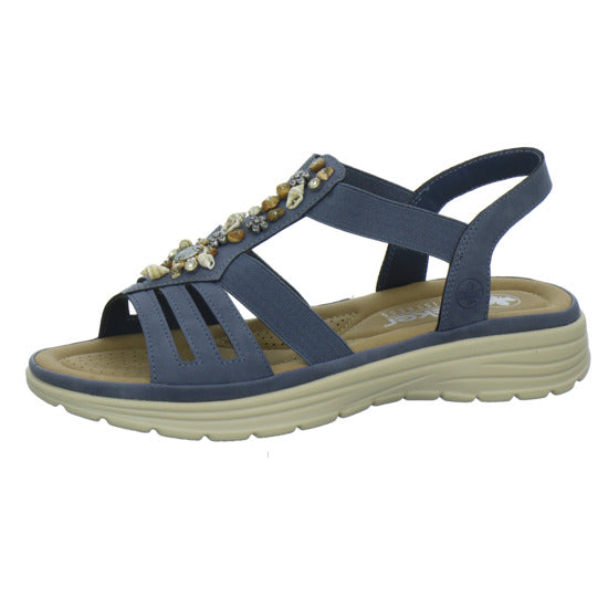 Rieker Sandaletten Denim - 360° Ansicht