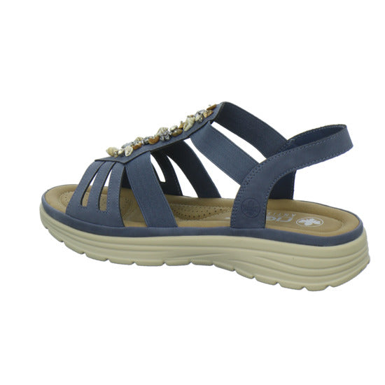 Rieker Sandaletten Denim - 360° Ansicht