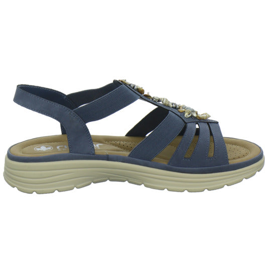 Rieker Sandaletten Denim - 360° Ansicht
