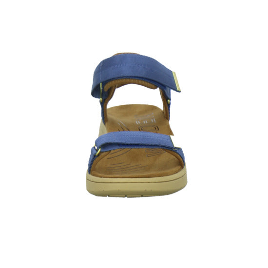 Woden Sandaletten Damen Line Denim