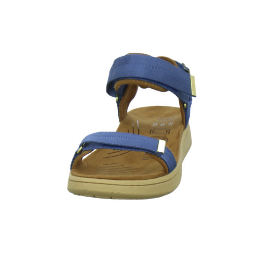 Woden Sandaletten Damen Line Denim