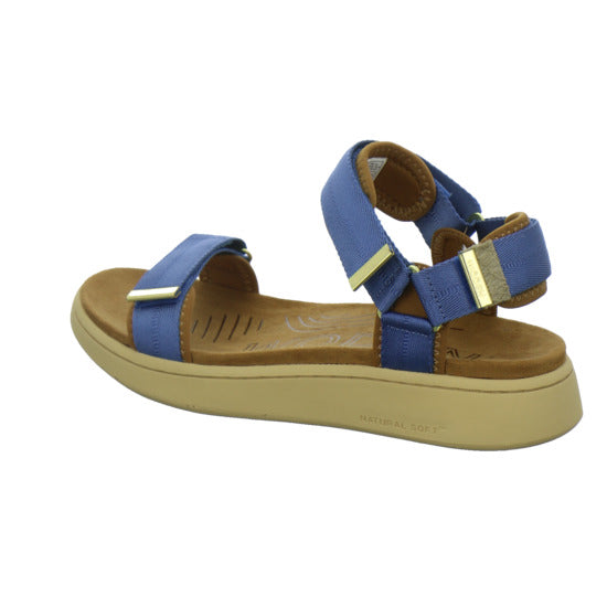 Woden Sandaletten Damen Line Denim