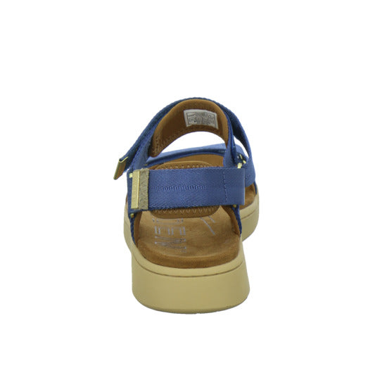 Woden Sandaletten Damen Line Denim