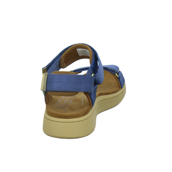Woden Sandaletten Damen Line Denim
