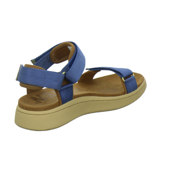 Woden Sandaletten Damen Line Denim