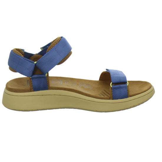 Woden Sandaletten Damen Line Denim