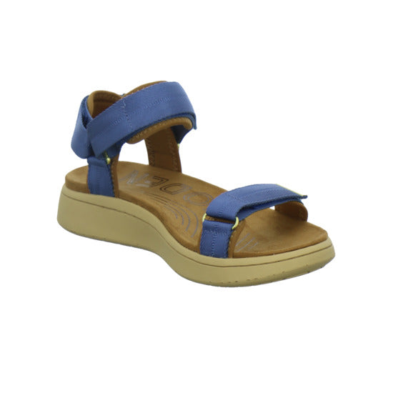 Woden Sandaletten Damen Line Denim