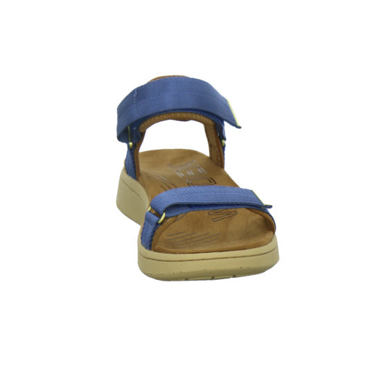 Woden Sandaletten Damen Line Denim