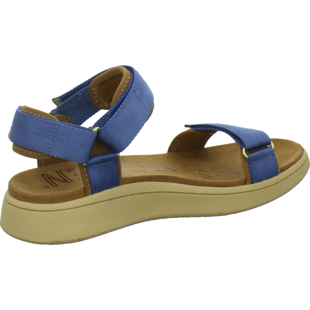 Woden Sandaletten Damen Line Denim