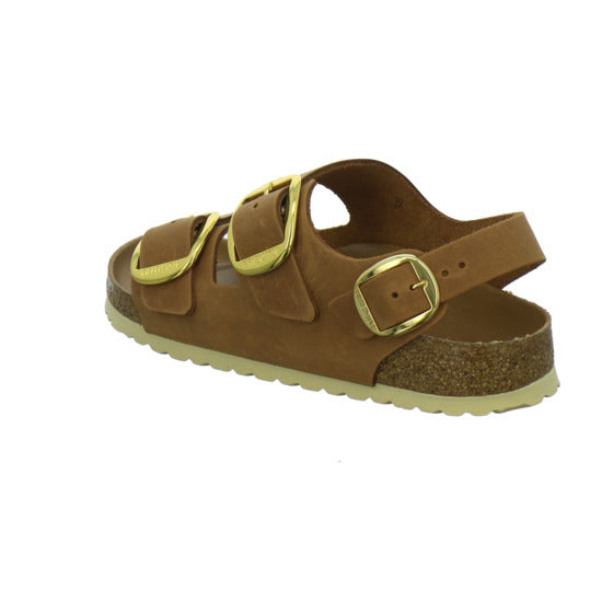 Birkenstock Milano BB Sandaletten Mittelbraun - 360° Ansicht
