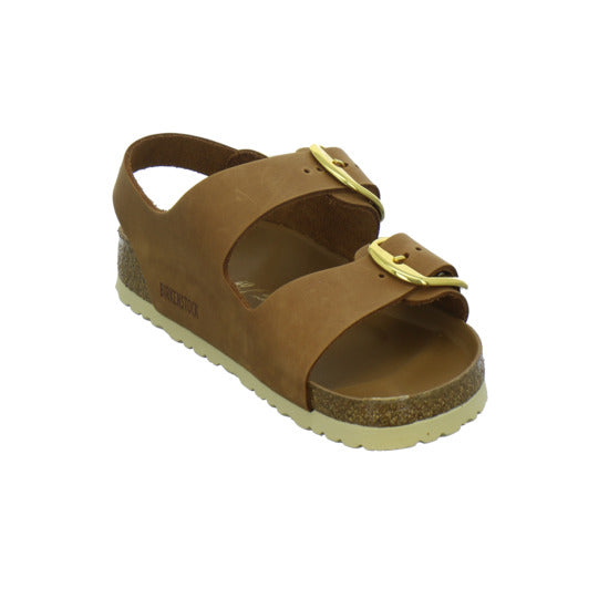 Birkenstock Milano BB Sandaletten Mittelbraun - 360° Ansicht
